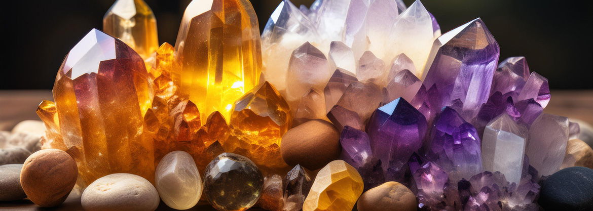 Stones and crystals