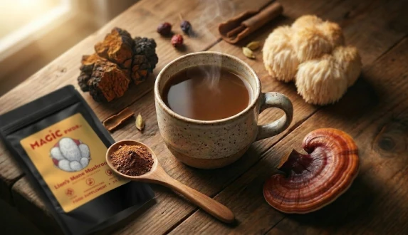 ¿Cómo elegir un suplemento de hongos adaptógenos? Reishi, chaga y melena de león en la práctica