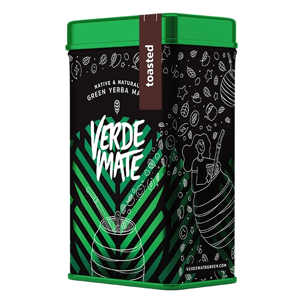 Yerbera – lata con Verde Mate Green Toasted Tostada 0,5kg 