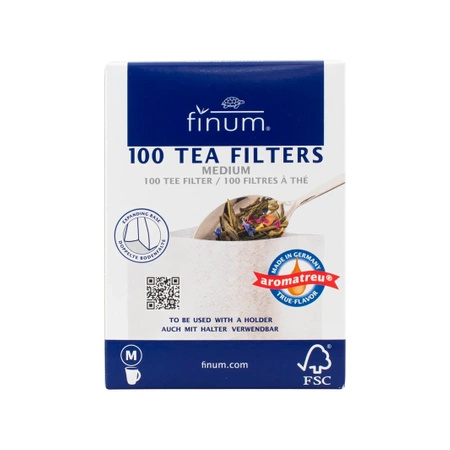 Filtros de papel para té – tamaño M (100 unidades)