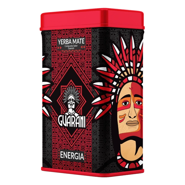 Yerbera – lata con Guarani Energia Con Guarana 0,5kg 