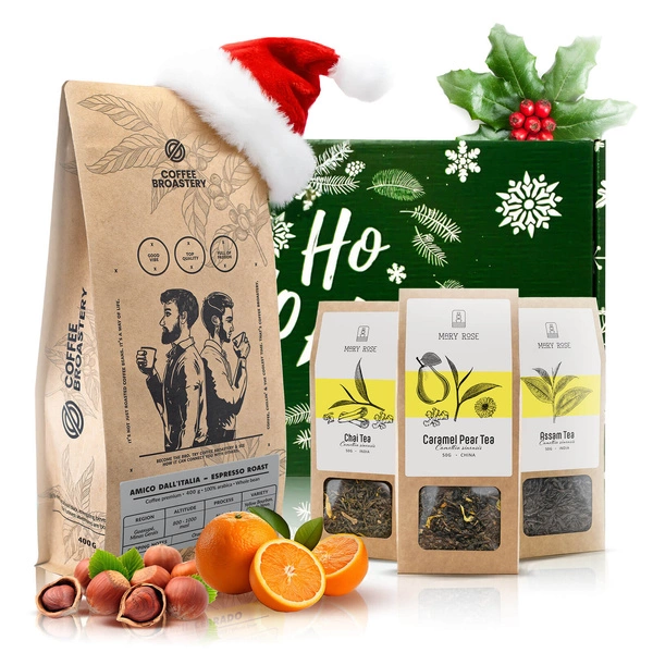 Set de regalo con café Coffee Broastery y té Mary Rose