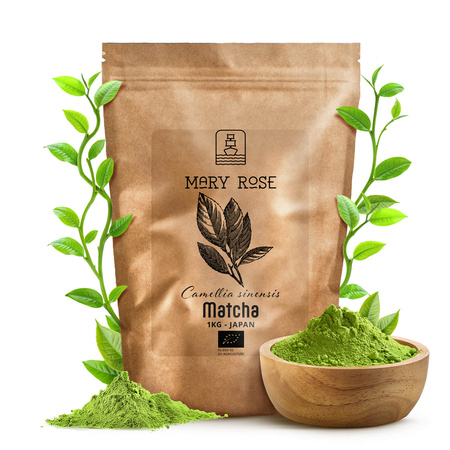 Mary Rose – Té verde Matcha japonés (BIO) 1 kg