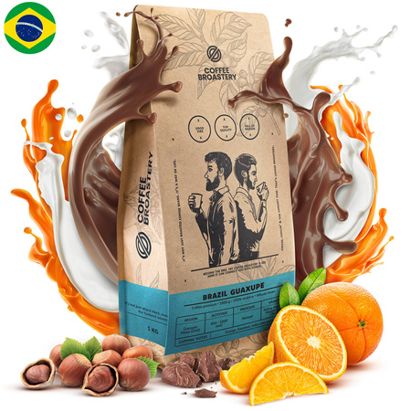 Coffee Broastery - Café arábica en grano Brazil Guaxupe Premium 1 kg