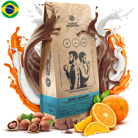 Coffee Broastery - Café arábica en grano Brazil Guaxupe Premium 400 g