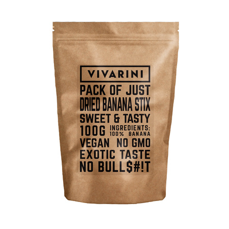 Vivarini – Puntas de plátano secas 100 g