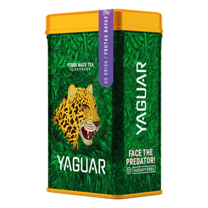 Yerbera – lata con Yaguar Frutas Bayas 0,5 kg