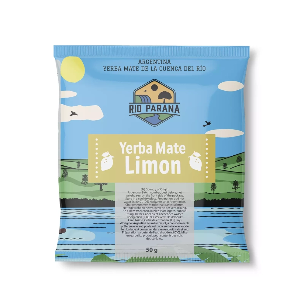 Tienda de Yerba Mate - Rio Parana Limon 0,5 kg - Yerba Mate