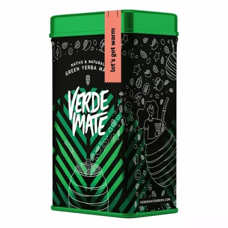 Yerbera – Lata con Verde Mate Green Let's Get Warm 0,5 kg 