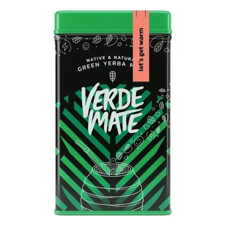 Yerbera – Lata con Verde Mate Green Let's Get Warm 0,5 kg 