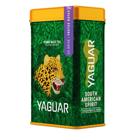 Yerbera – lata con Yaguar Frutas Bayas 0,5 kg