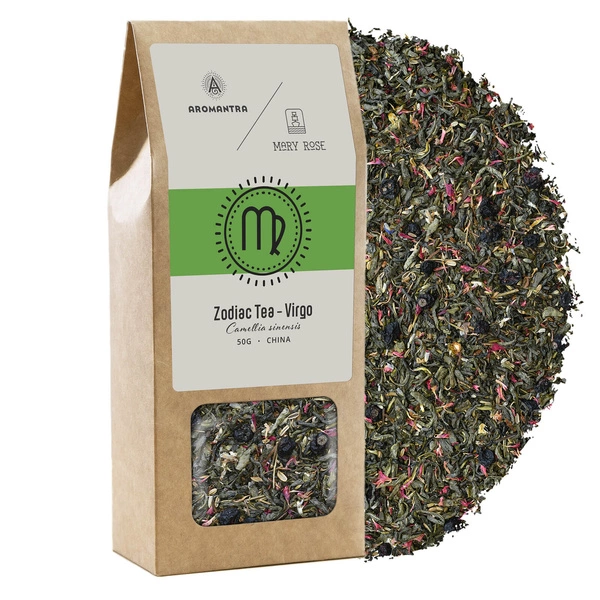 Aromantra x Mary Rose – Té del Zodíaco – Virgo (té verde) 50 g