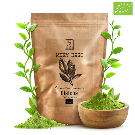 Mary Rose – Té verde Matcha japonés (BIO) 200 g