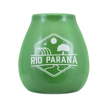 Yerba Mate Rio Parana Set PARA DOS Calabaza Bombilla 1000g