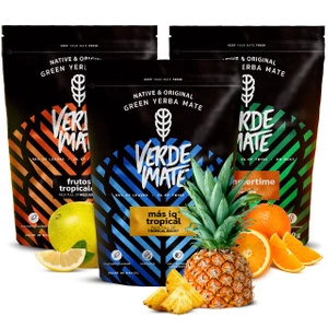 Juego de Yerba Verde Mate Verde 3x500g