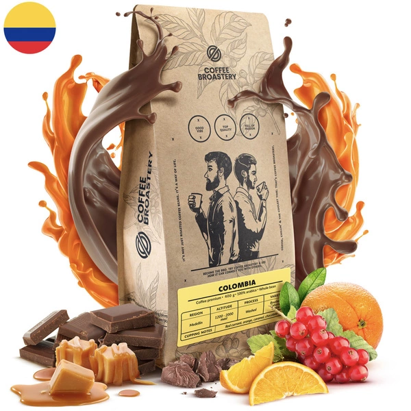 Coffee Broastery - Café arábica en grano Colombia Medellin Premium 400 g