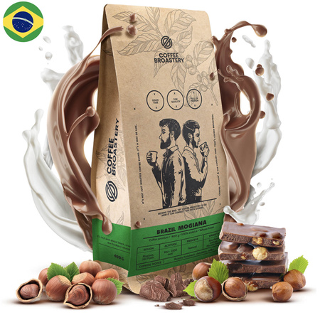 Coffee Broastery - Café arábica en grano Brazil Mogiana Premium 400 g