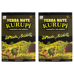 Yerba Mate Kurupi Compuesta Menta Boldo 2x500g