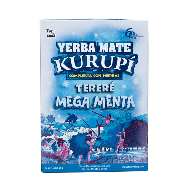 Kurupi Tereré Mega Menta 0,5 kg