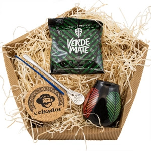 Verde Mate starter yerba mate set de regalo 50g