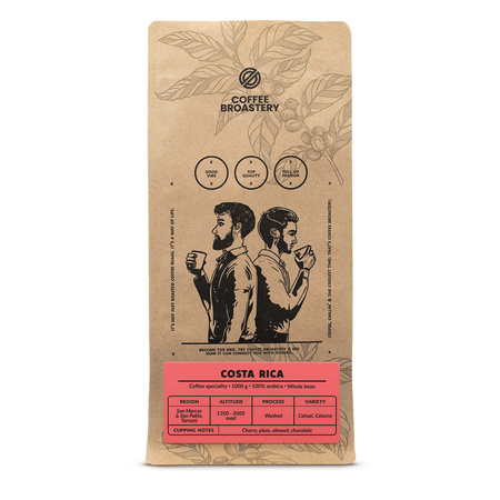 Coffee Broastery - Café arábica en grano Costa Rica San Rafael Speciality 1 kg