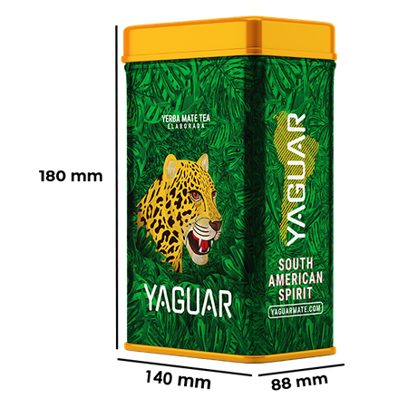 Yerbera – lata con Yaguar Frutas Bayas 0,5 kg