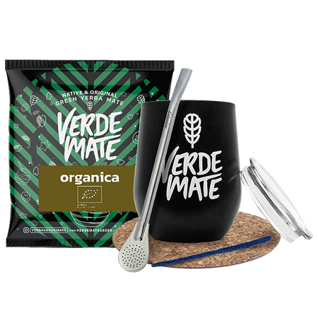 Juego de mate de yerba verde Colchón térmico TermoLid