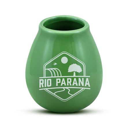 Yerba Mate Rio Parana Set PARA DOS Calabaza Bombilla 1000g