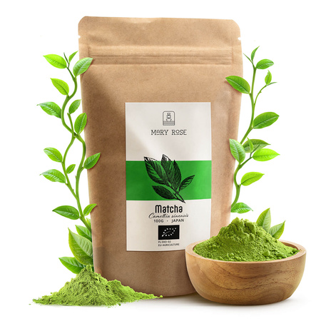 Mary Rose – Té verde Matcha japonés (BIO) 100 g